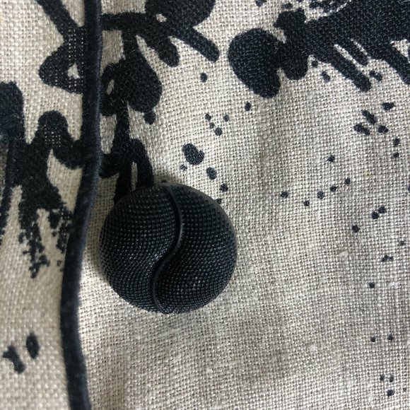 VINTAGE LOUIS SIMON LINEN SHIRT SIZE S - Picture 10 of 11